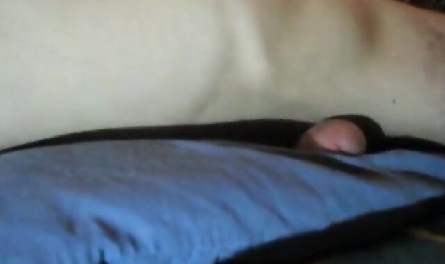 Twink's Blue Pillow Pleasure