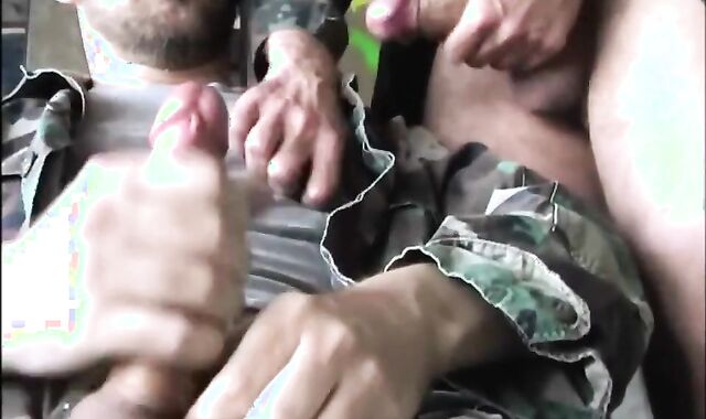 Big-Cock Amateurs Suck and Stroke Each Other's Dicks