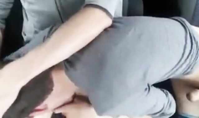 Big Cock Blowjob in the Car at a Public Park