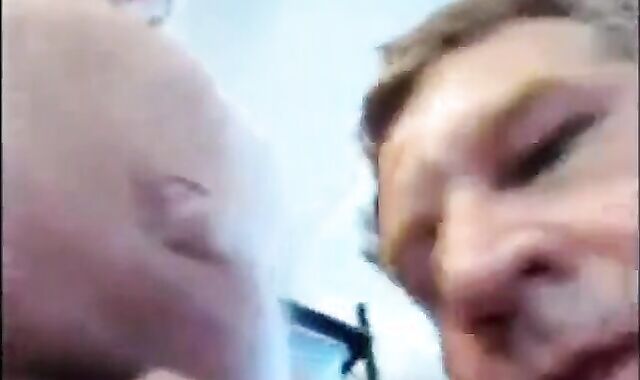 Daddy Sucks a Tasty Cock in Amateur Bear Blowjob Video