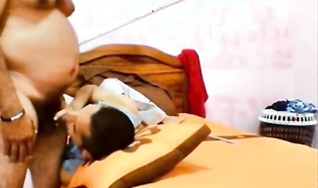 Grandpa's Belly Blowjob