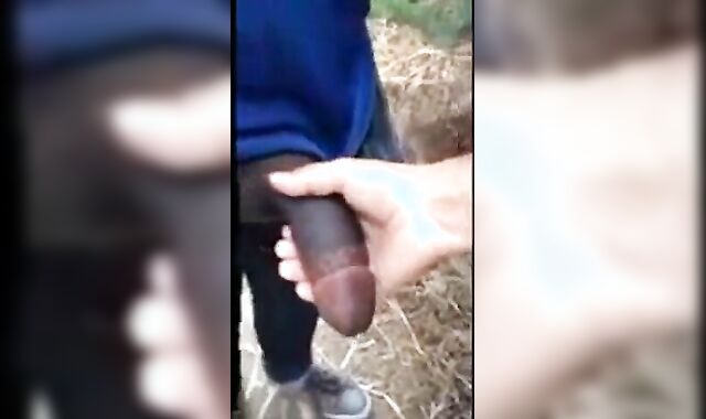 Black Cock Masturbation Solo