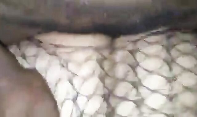 Crossdresser Takes on a Big Black Cock