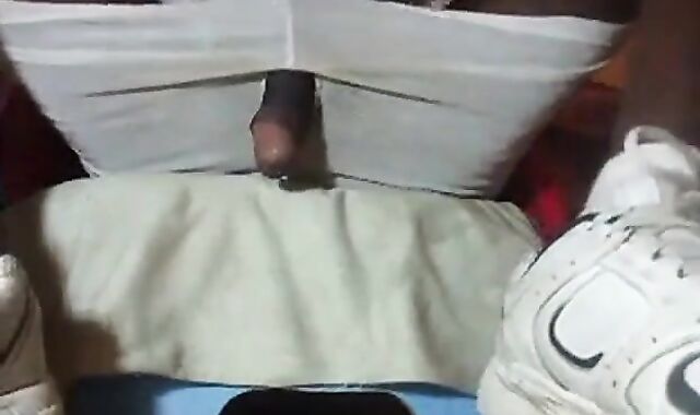 Big Black Cock Strokes His Meat Solo 2