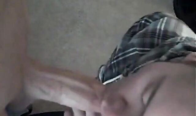 Big Cock Blowjob Leads to a Mouthful of Cum for Twink