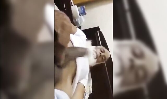 Mature Arab Daddy Plays with His Dick on Webcam