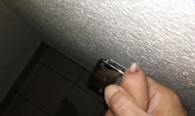 Public Restroom Handjob and Masturbation Compilation