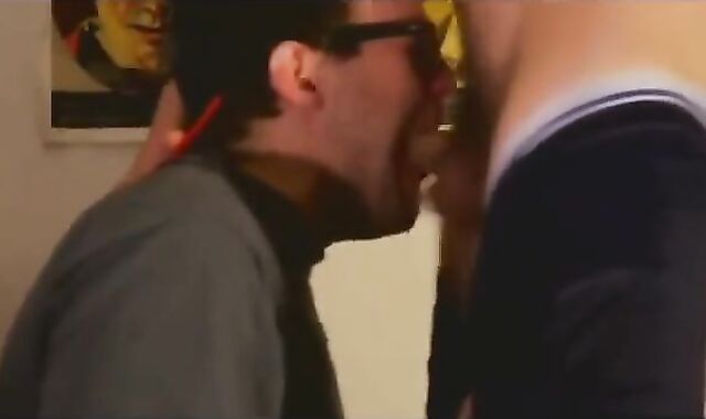 Big Cock Blowjob and Facial for My Buddy