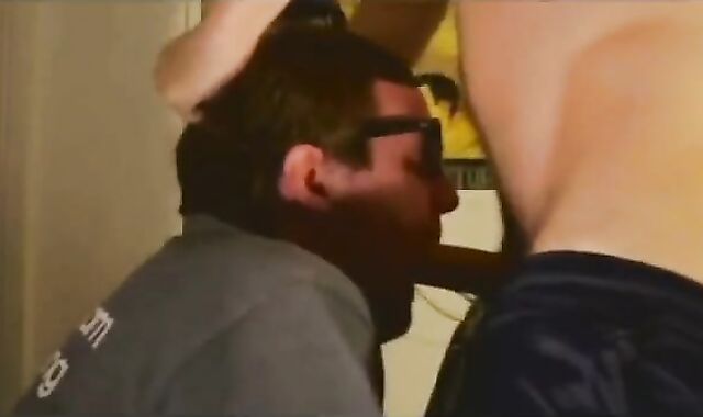 Big Cock Blowjob and Facial for My Buddy