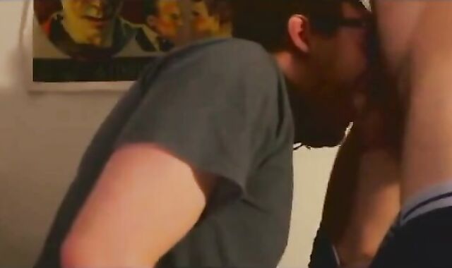 Big Cock Blowjob and Facial for My Buddy