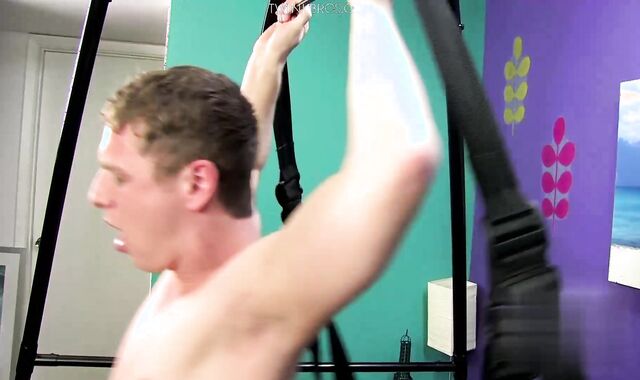 Jackson And Timo On The Swing Part 1