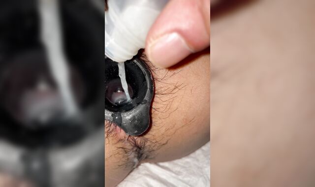 冷凍ザーメン注入に興奮ウケ