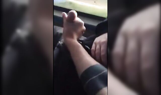 Big Dick Blowjob in a Bus