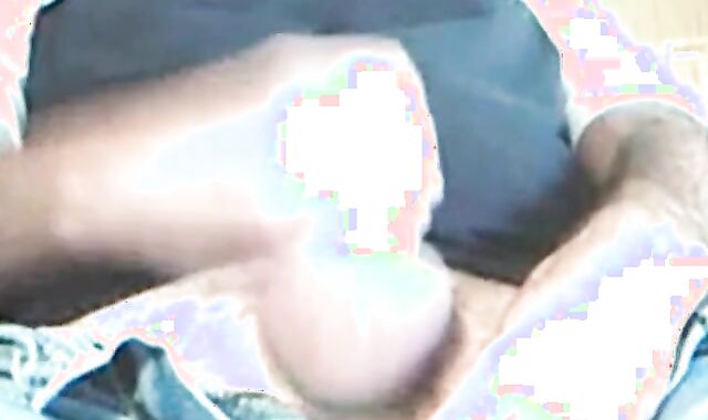 Hairy Daddy Bear Jerks Off Solo