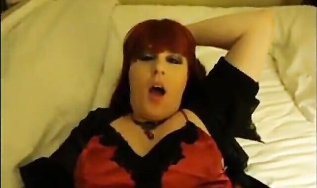 Crossdresser Takes BBC for Intense Anal