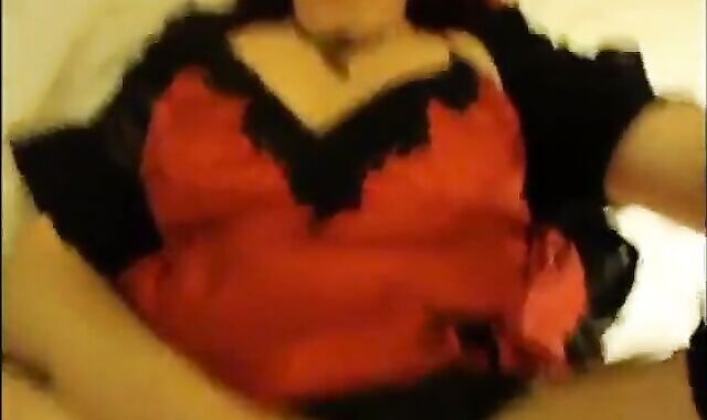 Crossdresser Takes BBC for Intense Anal