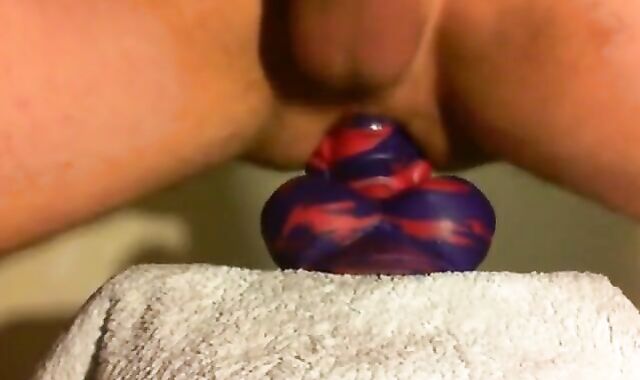 Anal Fun with Flint the Bad Dragon: Amateur Gay Fisting Video