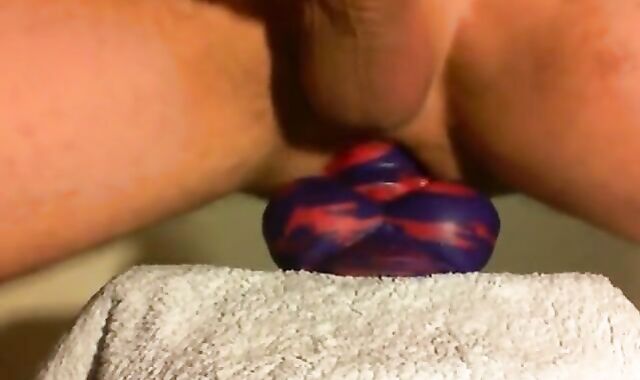 Anal Fun with Flint the Bad Dragon: Amateur Gay Fisting Video