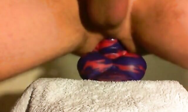 Anal Fun with Flint the Bad Dragon: Amateur Gay Fisting Video
