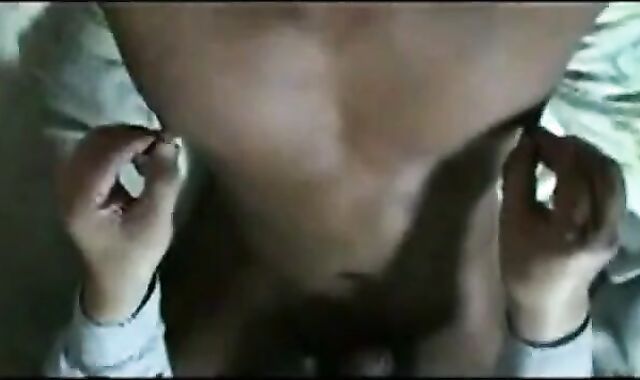 Oiled Muscular Latino Gets Interracial Massage