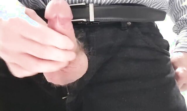 Daddy's Office Masturbation with Big Cum
