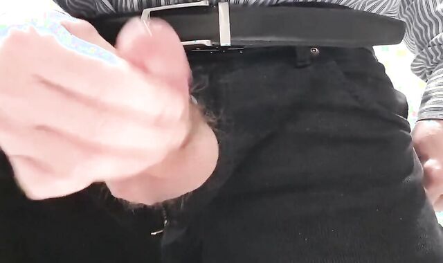 Daddy's Office Masturbation with Big Cum