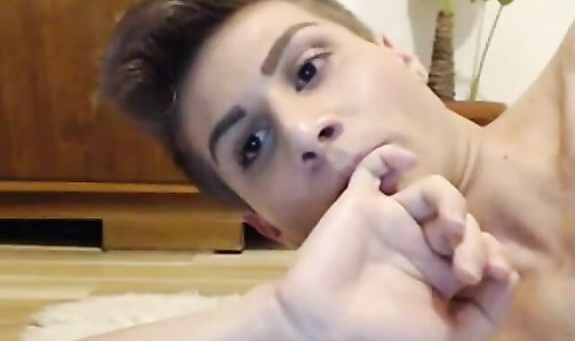 Twink Self Facial - Webcam Solo