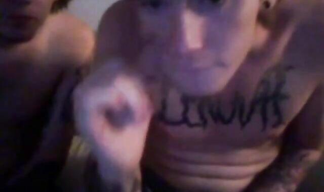 Twink Twins Masturbating on Webcam