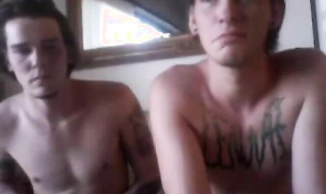 Twink Twins Masturbating on Webcam