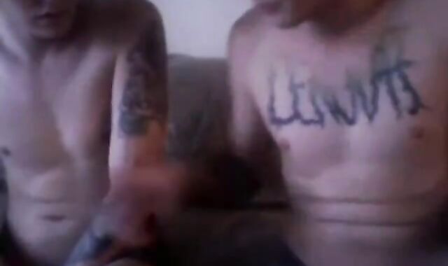 Twink Twins Masturbating on Webcam