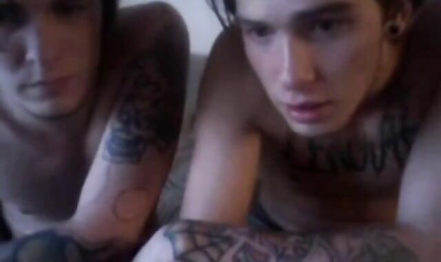 Twink Twins Masturbating on Webcam