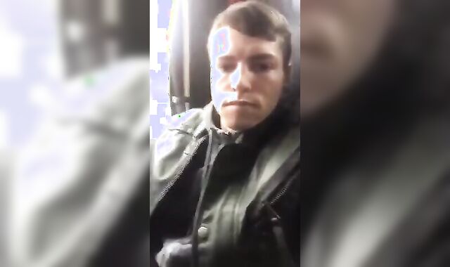 Twink Wanks on a Bus