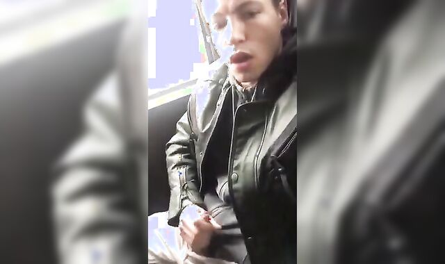 Twink Wanks on a Bus