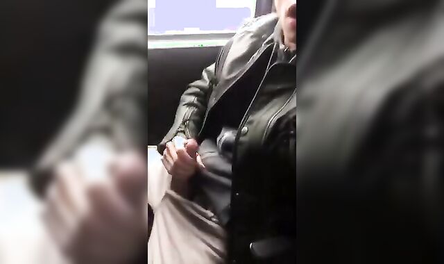 Twink Wanks on a Bus