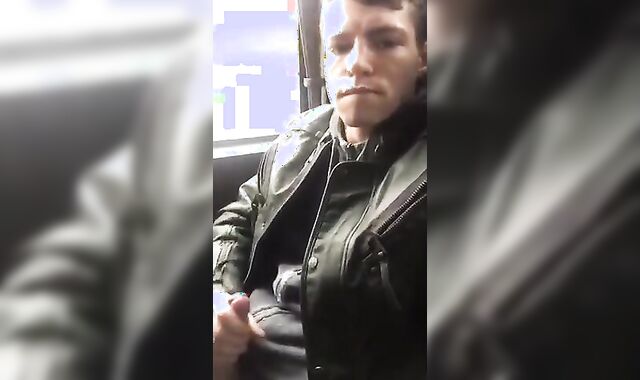Twink Wanks on a Bus