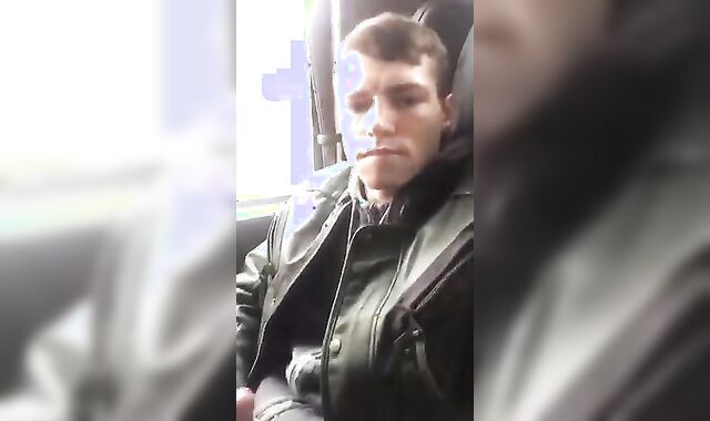 Twink Wanks on a Bus