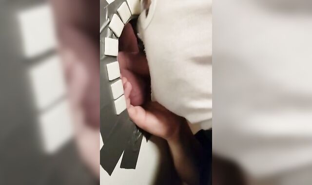 Glory Hole Amateur Takes on a Big Cock 2