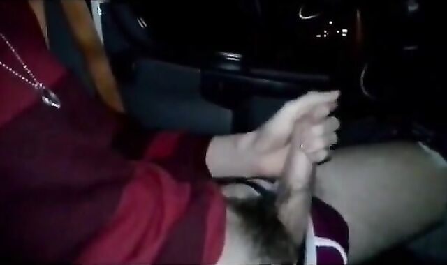 Big-Cock Amateur Twink Sucks at Truck Stop