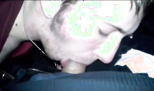 Big-Cock Amateur Twink Sucks at Truck Stop