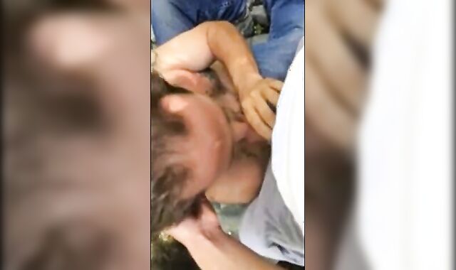 Bareback Outdoor Fuck with a Big Cock