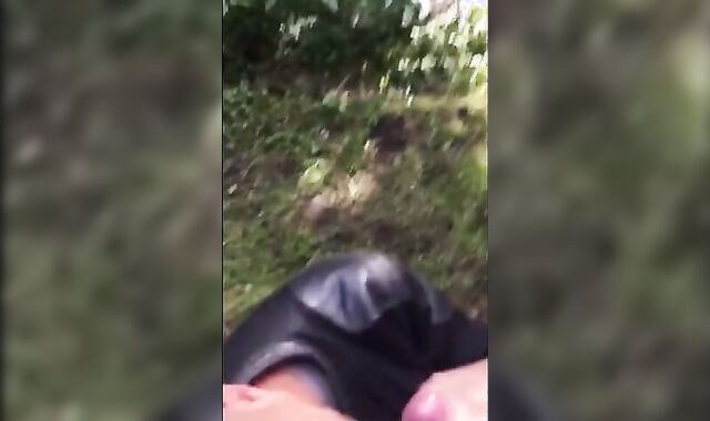 Outdoor Fun: Sucking and Swallowing