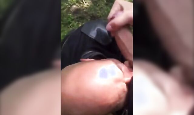 Outdoor Fun: Sucking and Swallowing