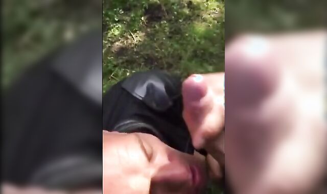 Outdoor Fun: Sucking and Swallowing