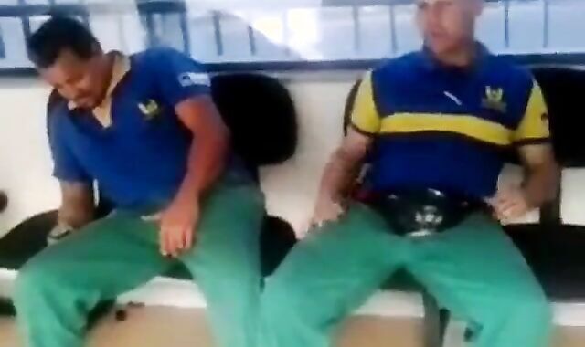 Hunk Workers Want to Play with Cock on the Job