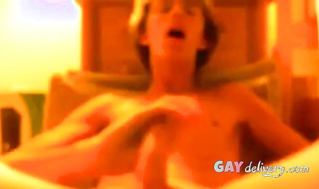 Hot Twink in Sexy Undies Strokes it on Webcam!