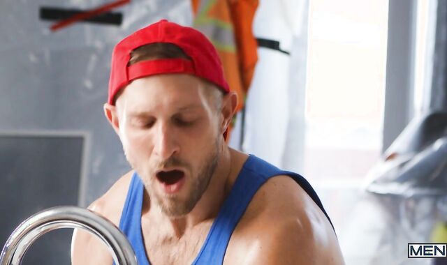 Str8ToGay: Fag Paul Wagner poked by yankee Maverick Sun