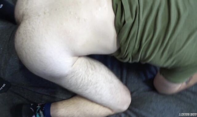 Activeduty - Elijah sans a condom pop-shot pornography movie