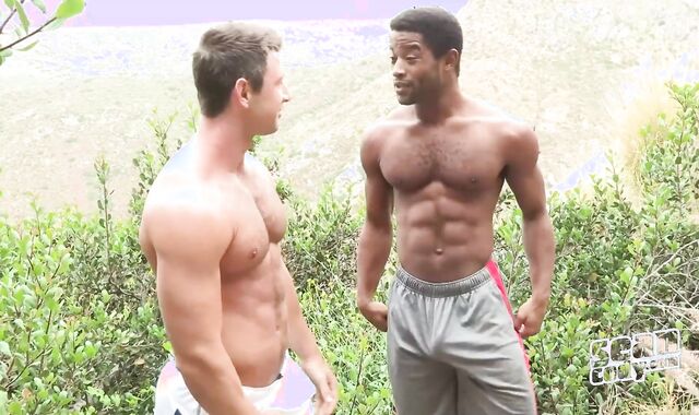 Landon & Shaw: condom-free - pink pucker elation