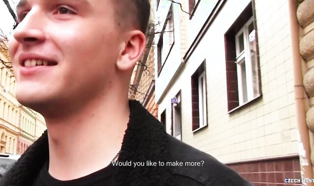 Czech Hunter - Bj jizm in the couch