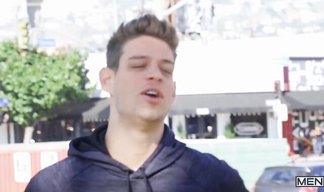 Str8ToGay - Money-shot episode with tattooed art Nate Grimes